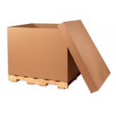 48" x 40" x 24" Double Wall Heavy Duty Gaylord Corrugated Box 48ect